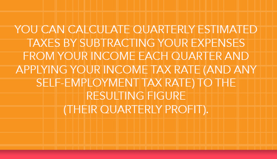 Calculating quarterly taxes